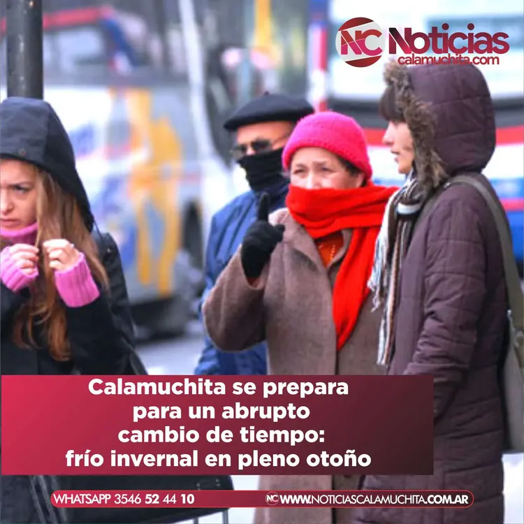 Frio en Calamuchita