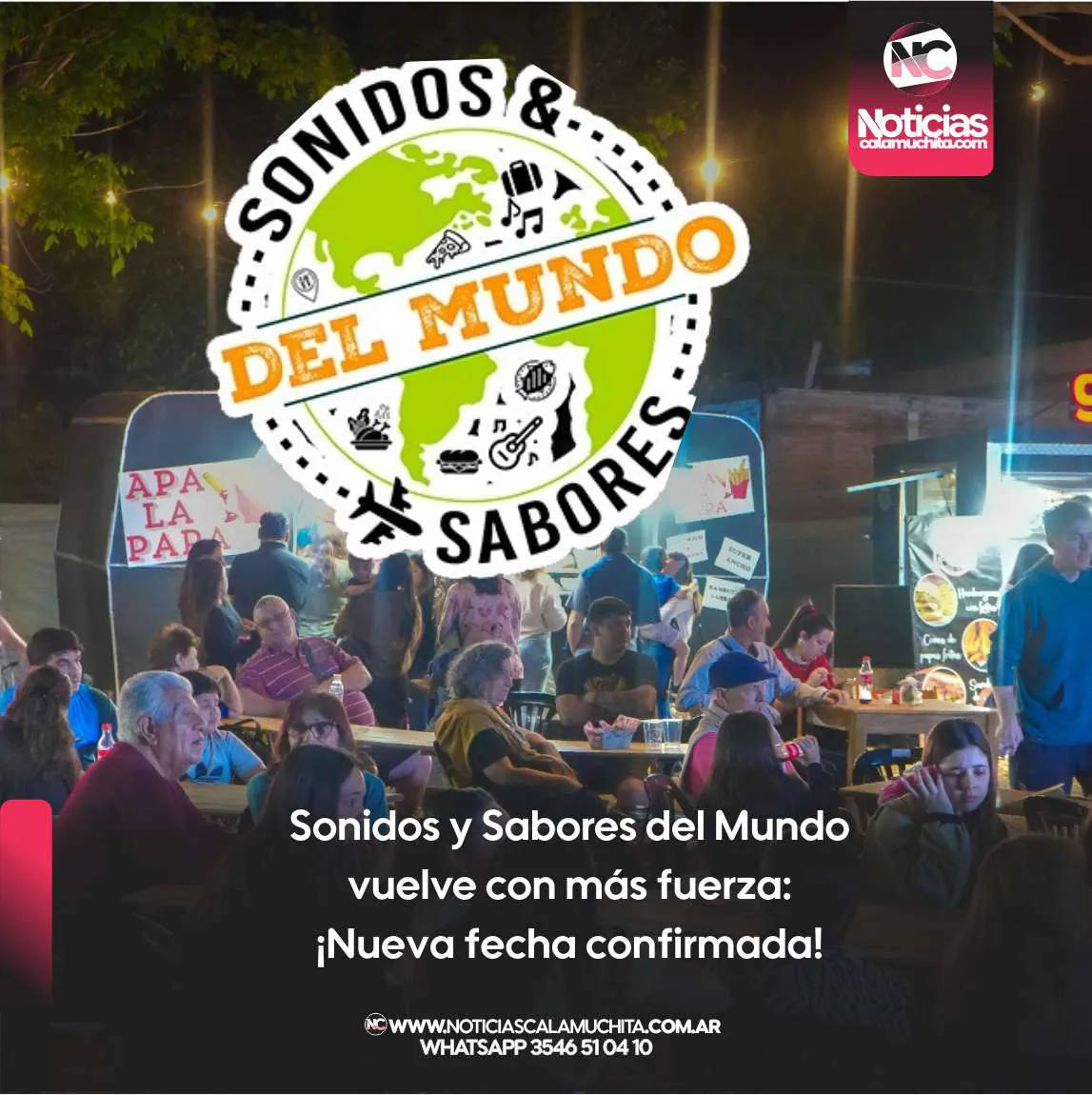 Sonidos y Sabores del Mundo vuelve con más fuerza ¡Nueva fecha confirmada!