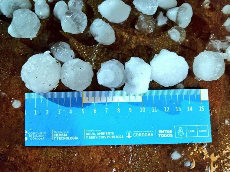 Granizo en Berrotaran
